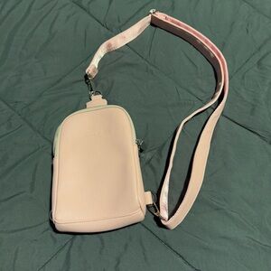 Elegant Pink Crossbody Bag
